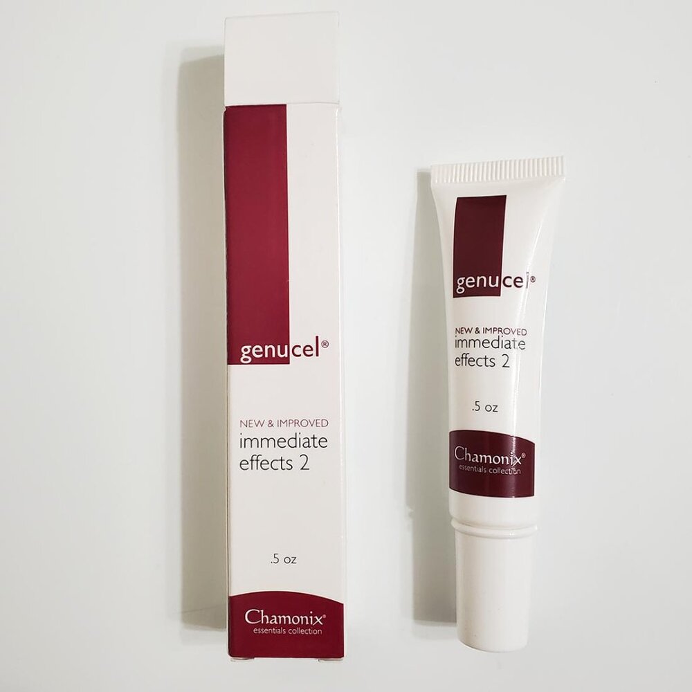 Chamonix Genucel Immediate Effects 2 Eyes Wrinkle Cream 0.5 oz Moisturizing